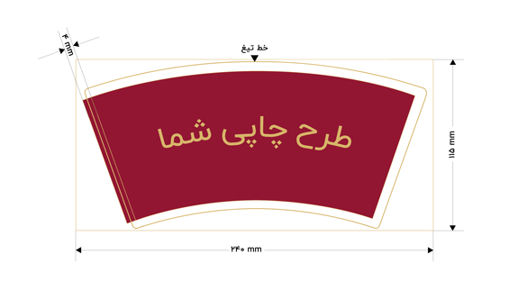 راهنمای لیوان 200 سی سی